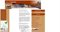 Desktop Screenshot of cityoftoppenish.us